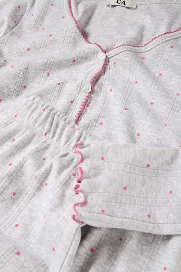 Femmes - Pyjama - gris clair