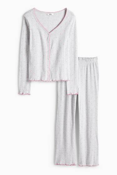 Femmes - Pyjama - gris clair