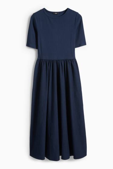 Femmes - Robe - bleu foncé