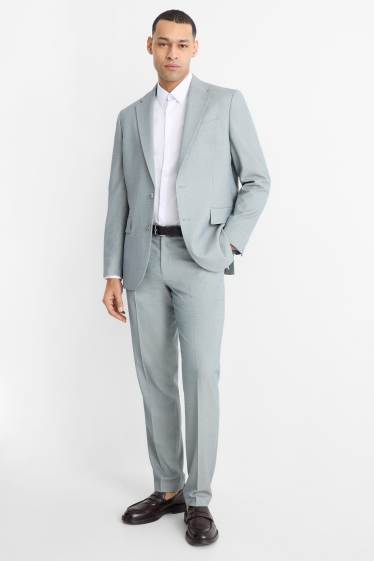 Herren - Baukasten-Hose - Regular Fit - Flex - hellgrün