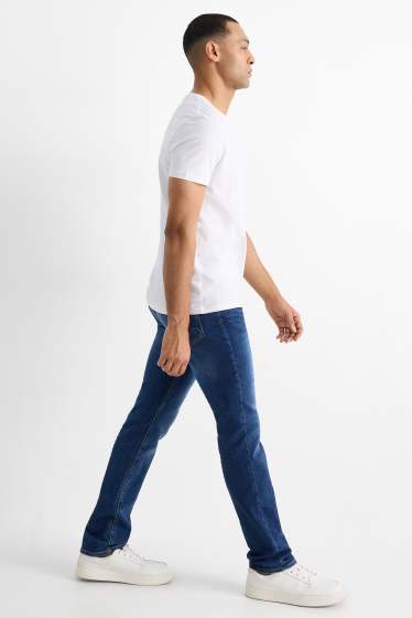 Men - Slim jeans - jog denim - LYCRA® - blue denim