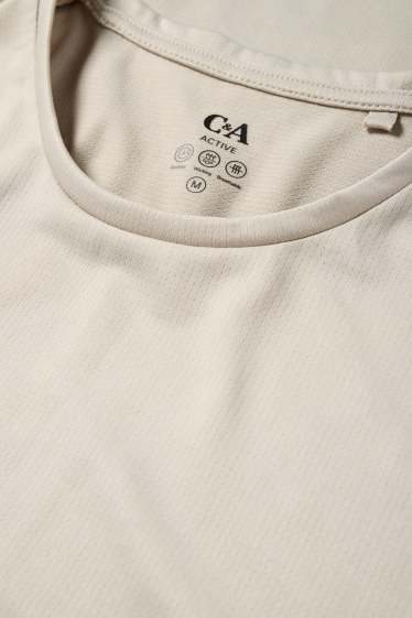 Herren - Funktions-Tank-Top - taupe