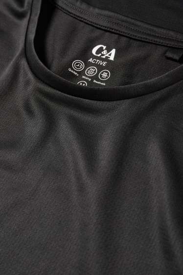 Herren - Funktions-Tank-Top - schwarz