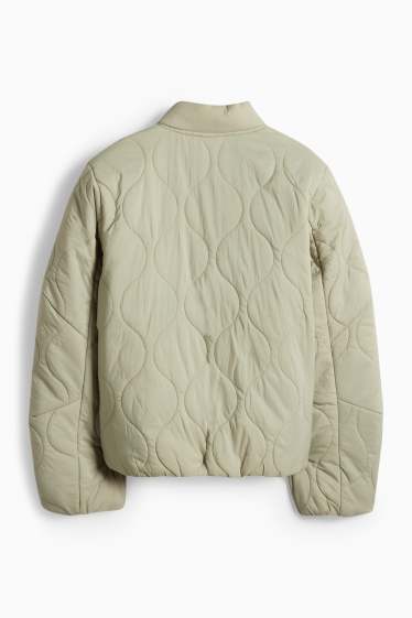 Děti - dívky - Bunda - světle zelená