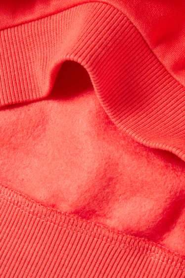 Kinderen: meisjes - Minnie Mouse - set - sweatshirt en jersey broek - 2-delig - rood