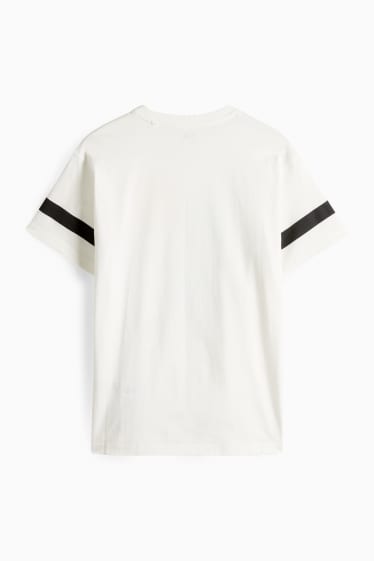 Enfants garçons - Basketball et squelette - T-shirt - blanc