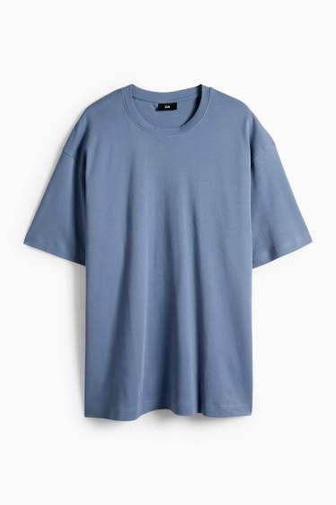 Herren - T-Shirt - Relaxed Fit - blau