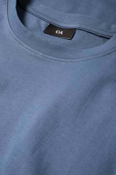 Herren - T-Shirt - Relaxed Fit - blau