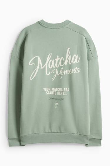 Dámské - Mikina - světle zelená