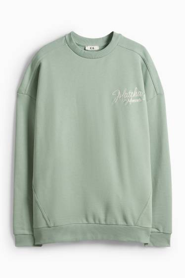 Dámské - Mikina - světle zelená