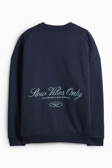 Damen - Sweatshirt - dunkelblau