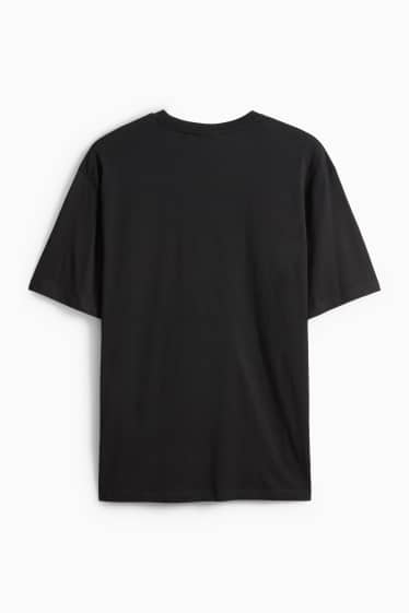Uomo - T-shirt - relaxed fit - nero
