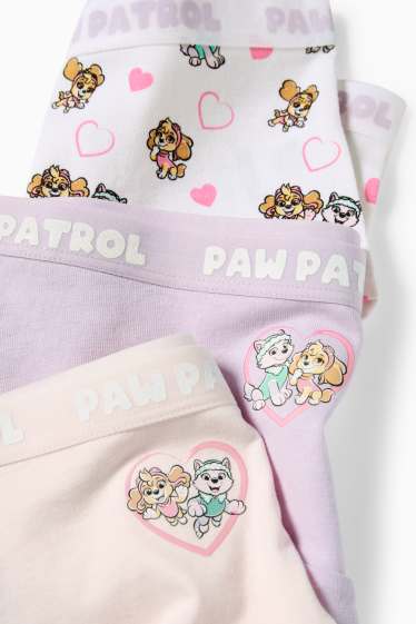Bambine - Confezione da 3 - PAW Patrol - Skye, Everest - boxer - rosa