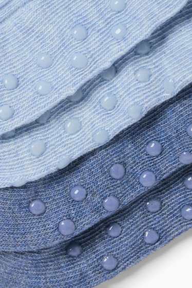 Bebeluși - băieți - Șosete bebeluși - albastru deschis