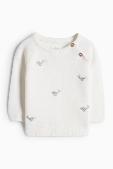 Miminka - chlapci - Outfit pro novorozence - bílá