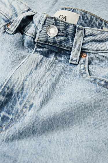 Donna - Mom jeans - vita alta - LYCRA® - jeans azzurro