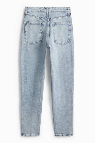 Donna - Mom jeans - vita alta - LYCRA® - jeans azzurro