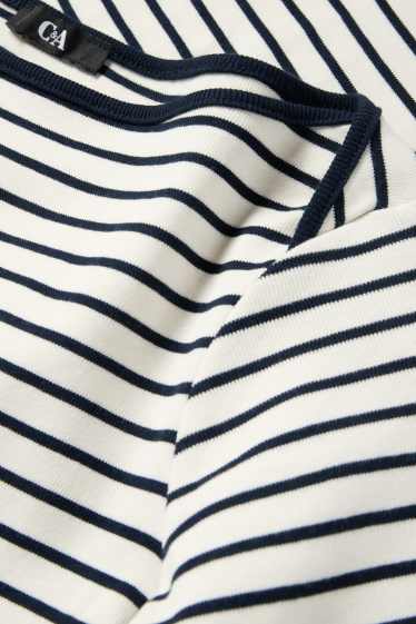 Donna - T-shirt - bianco / blu