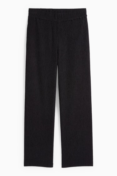 Women - Pull-on trousers - black