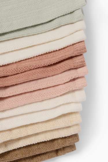 Bebeluși - fete - Șosete scurte bebeluși - multicolor