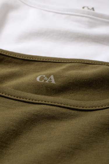 Dámské - Multipack 2 ks - top - bílá/tmavozelené