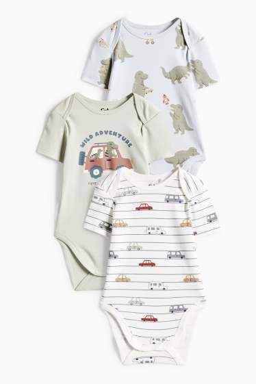 Baby: jongens - Babyrompertje - lichtblauw