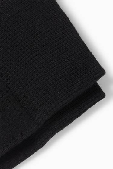 Heren - Set van 3 paar - sokken - zwart