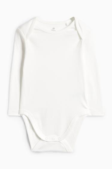 Unisex - Sada dětského overalu - světle béžová