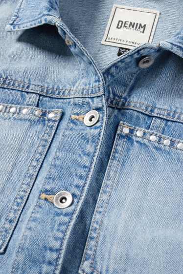 Children Girls - Denim jacket - denim-light blue