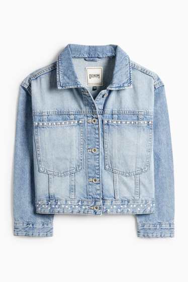Children Girls - Denim jacket - denim-light blue