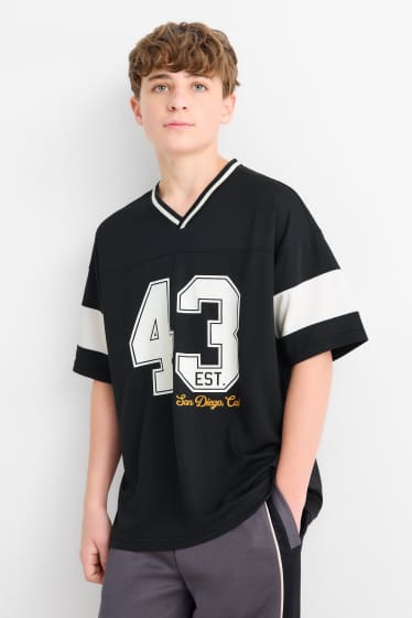 Enfants garçons - San Diego - T-shirt de sport - noir