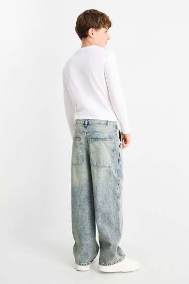 Copii - Băieți - Baggy jeans - denim-gri deschis