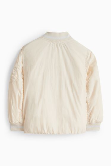 Děti - dívky - Bunda - světle béžová