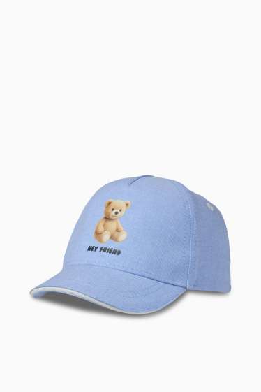 Bébés garçons - Teddy bear - casquette bébé - bleu clair