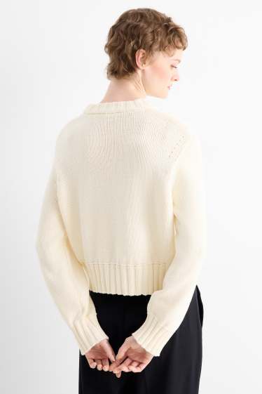 Women - Jumper - cremewhite