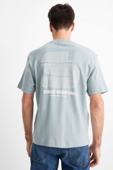 Home - Samarreta de màniga curta tècnica - relaxed fit - blau clar