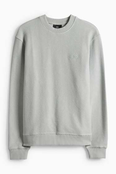 Home - Dessuadora - texturada - gris clar