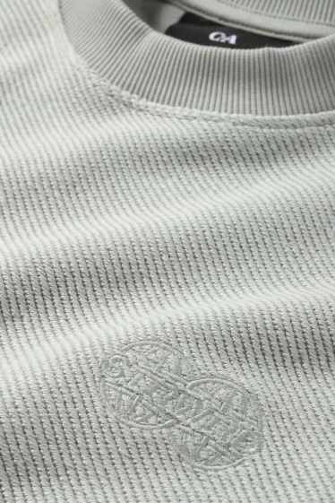 Home - Dessuadora - texturada - gris clar