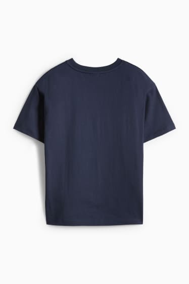 Copii - Fete - CapyFun - tricou cu mânecă scurtă - albastru închis