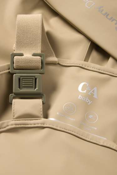 Baby Buben - Regenhose - wasserdicht - taupe
