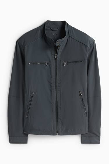 Pánské - Bunda - tmavošedá