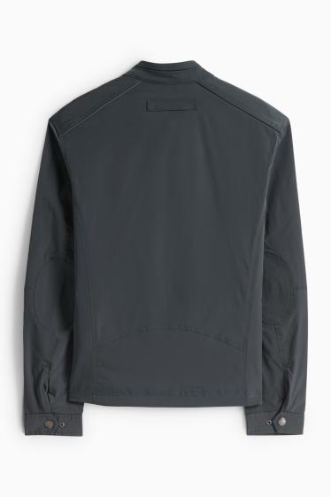 Pánské - Bunda - tmavošedá