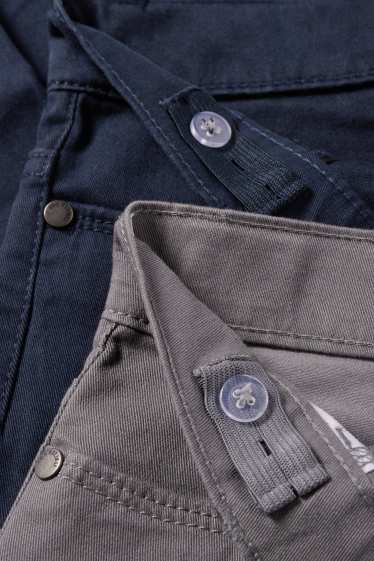 Enfants garçons - Pantalon - gris foncé