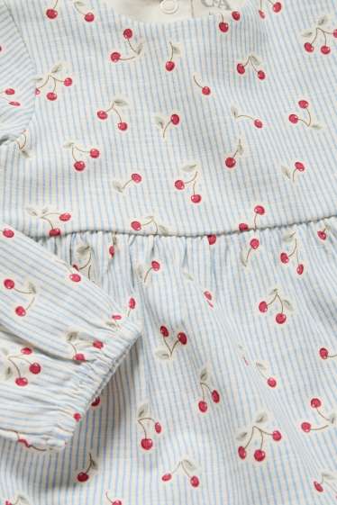 Miminka - dívky - Šaty pro miminka - světle modrá