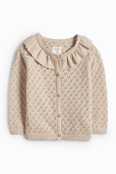 Baby Girls - Baby cardigan - beige
