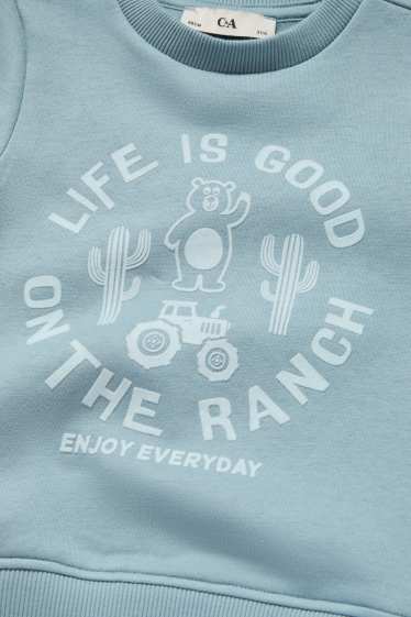 Enfants garçons - Sweat - turquoise