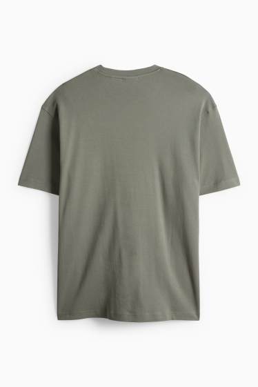 Home - Samarreta de mànigues curtes - relaxed fit - verd