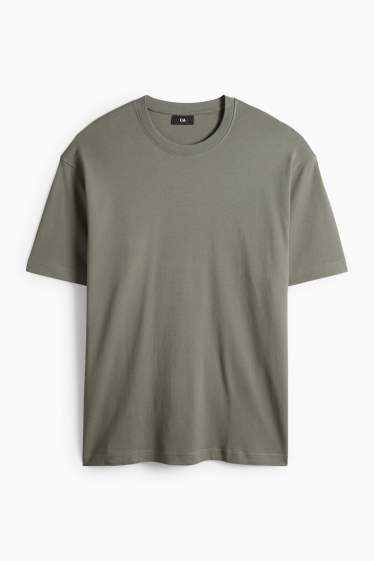 Home - Samarreta de mànigues curtes - relaxed fit - verd