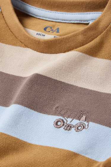 Enfants garçons - T-shirt à manches courtes - gris clair