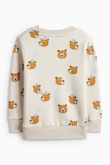 Enfants garçons - Sweat - beige clair